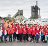 The school group